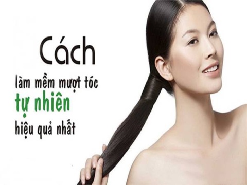 Cách làm tóc mượt tại nhà