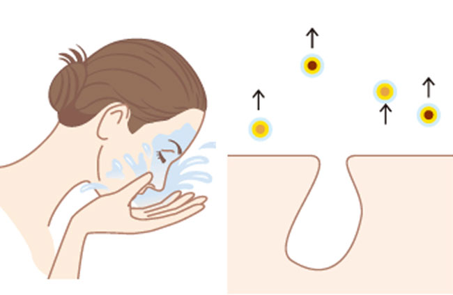 cách sử dụng dầu tẩy trang không nổi mụn