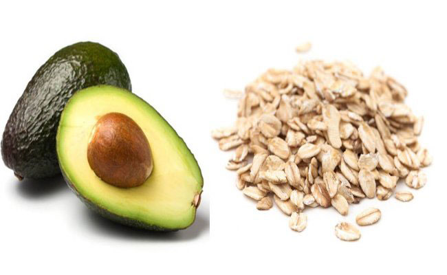 mat-na-bo-cho-da-kho-4 Mặt nạ bơ kết hợp với bột yến mạch