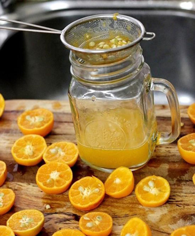 Siro hoa quả (quất)