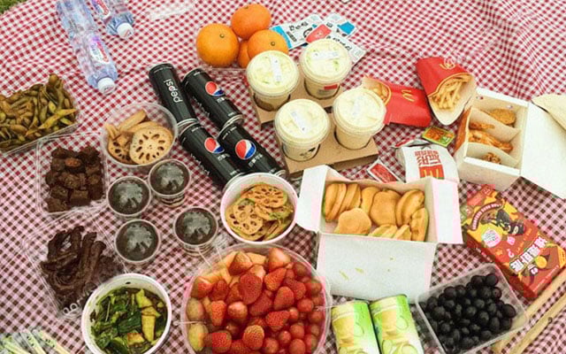 Thuc pham tien loi di du lich