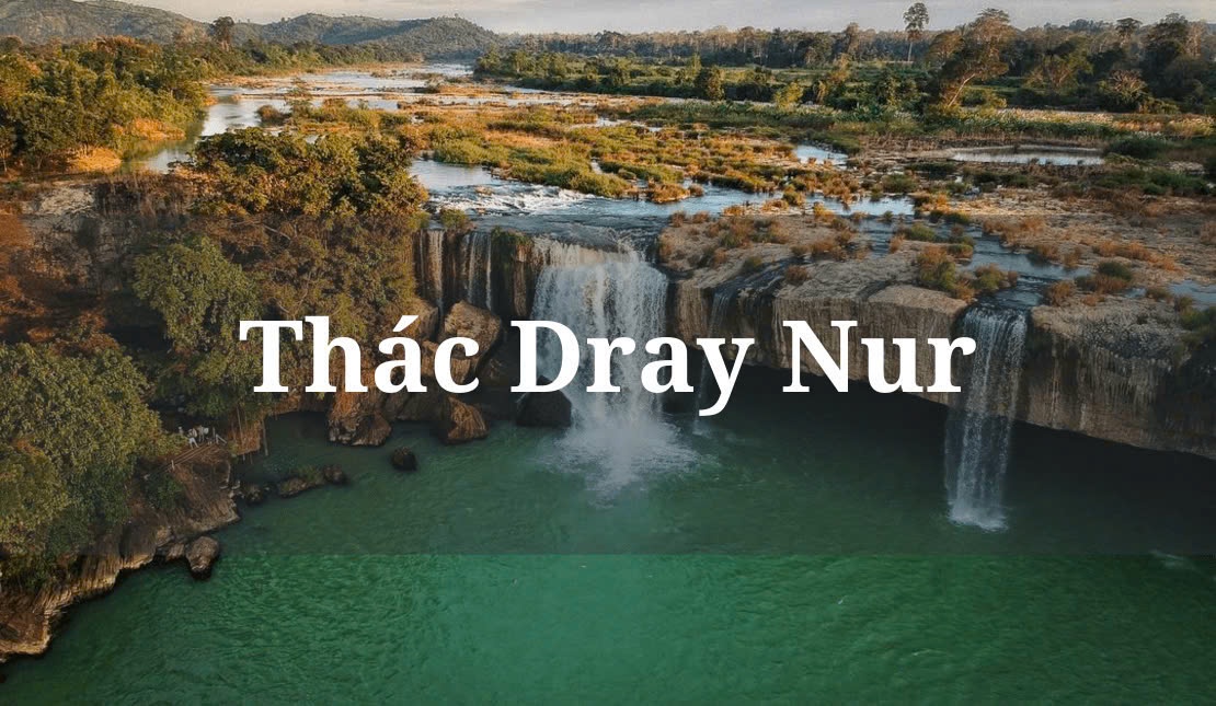 thác Dray Nur hùng vĩ thác Dray Nur hùng vĩ