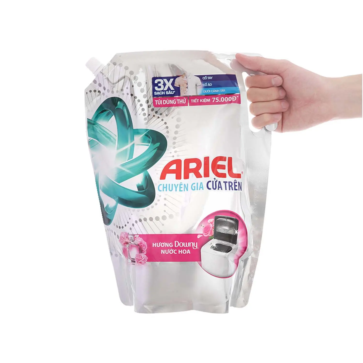 thử nước hoa trên cổ tay