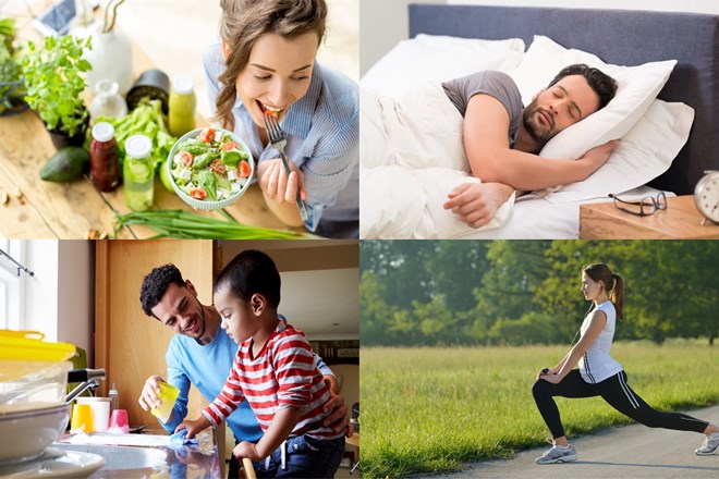 Cân bằng cuộc sống khỏe mạnh Cân bằng cuộc sống khỏe mạnh