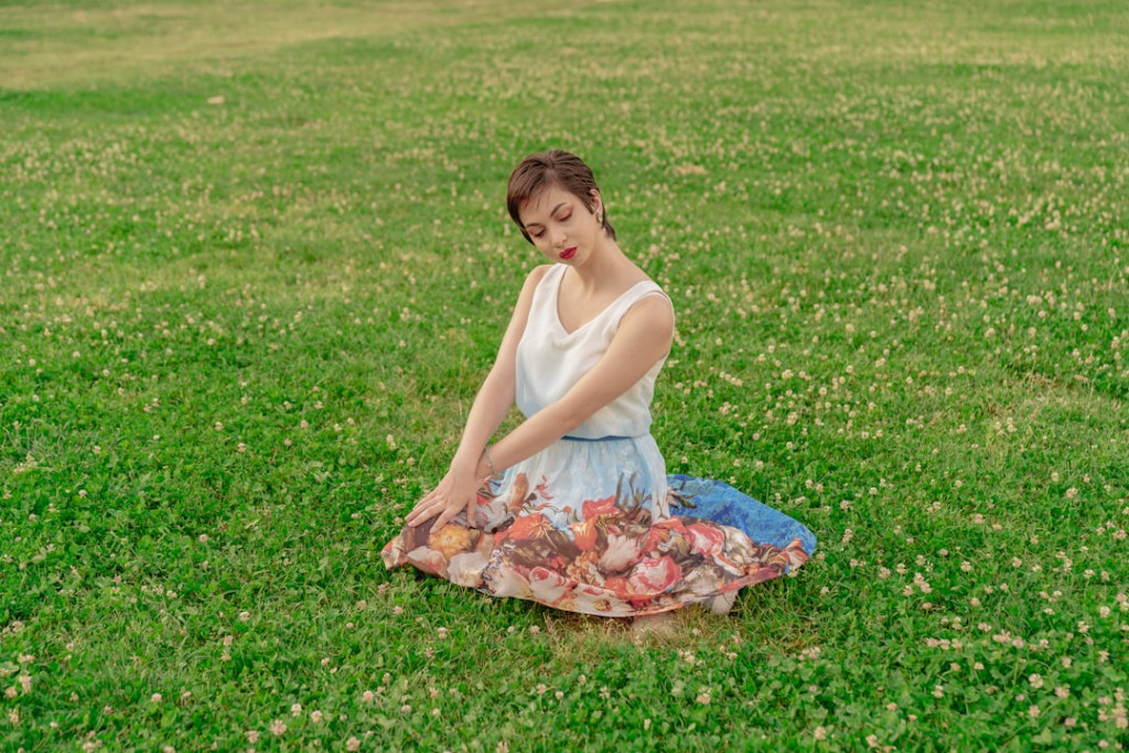 cô gái make-up tự nhiên