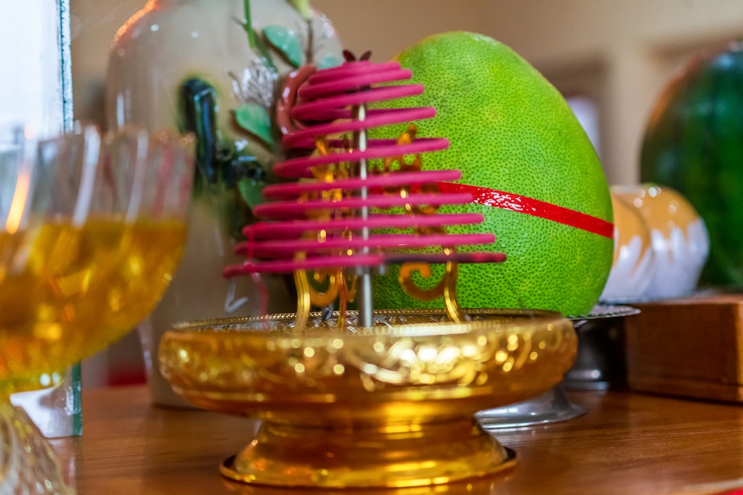 giấm táo tóc bóng