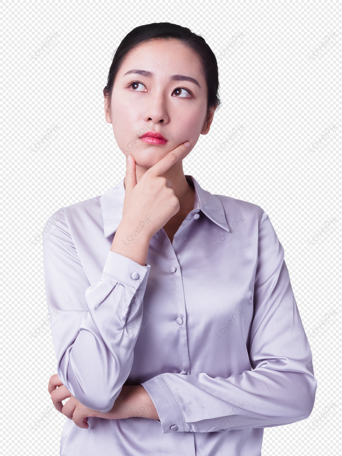 Người phụ nữ suy nghĩ