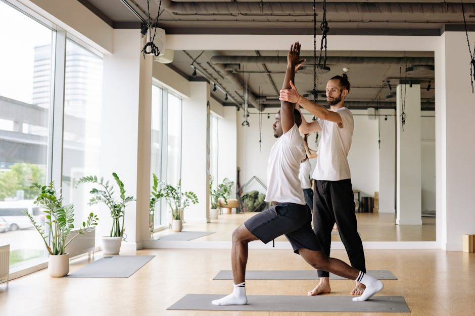 người tập yoga