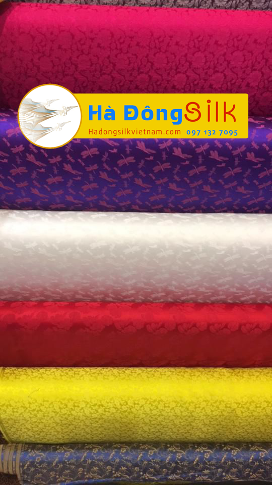 sản phẩm lụa tơ tằm Vạn Phúc