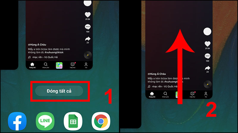 ứng dụng chạy nền Android