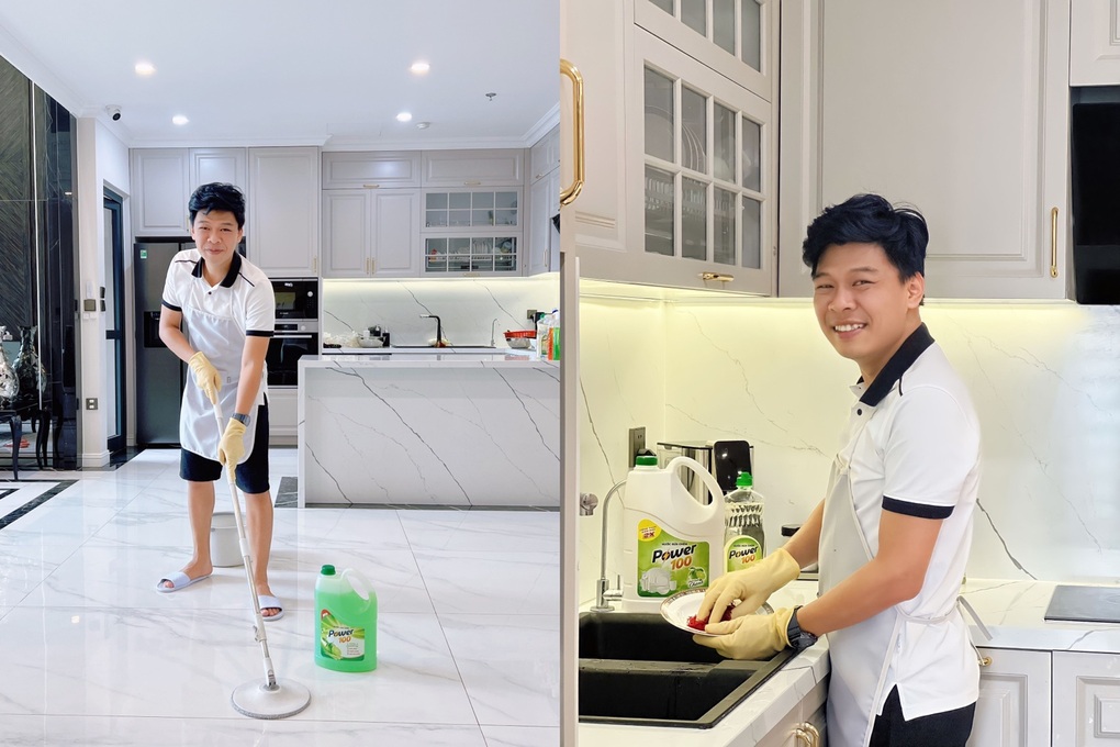 Vợ chồng chia sẻ việc nhà