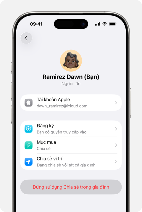 Gia đình dùng điện thoại