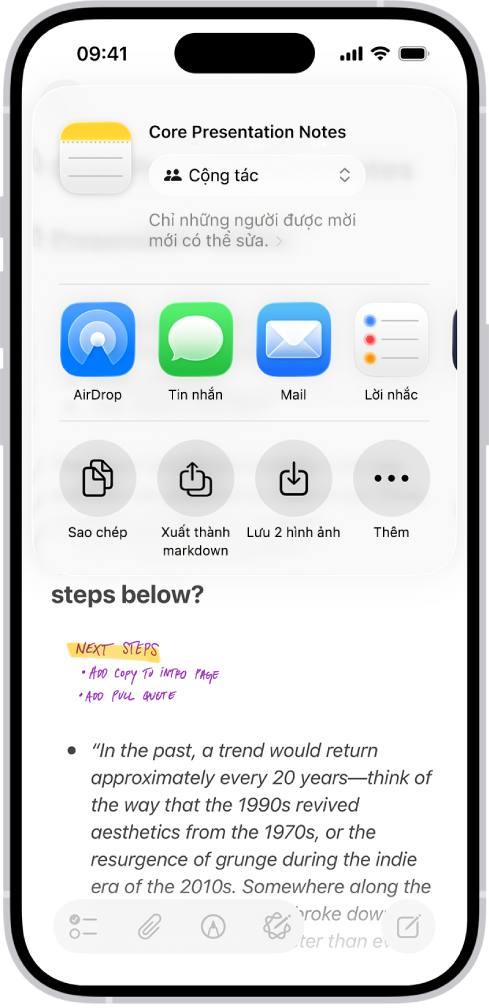 Người ghi chép mục tiêu trên sổ tay
